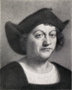 Christoffel Columbus, illustratie uit 